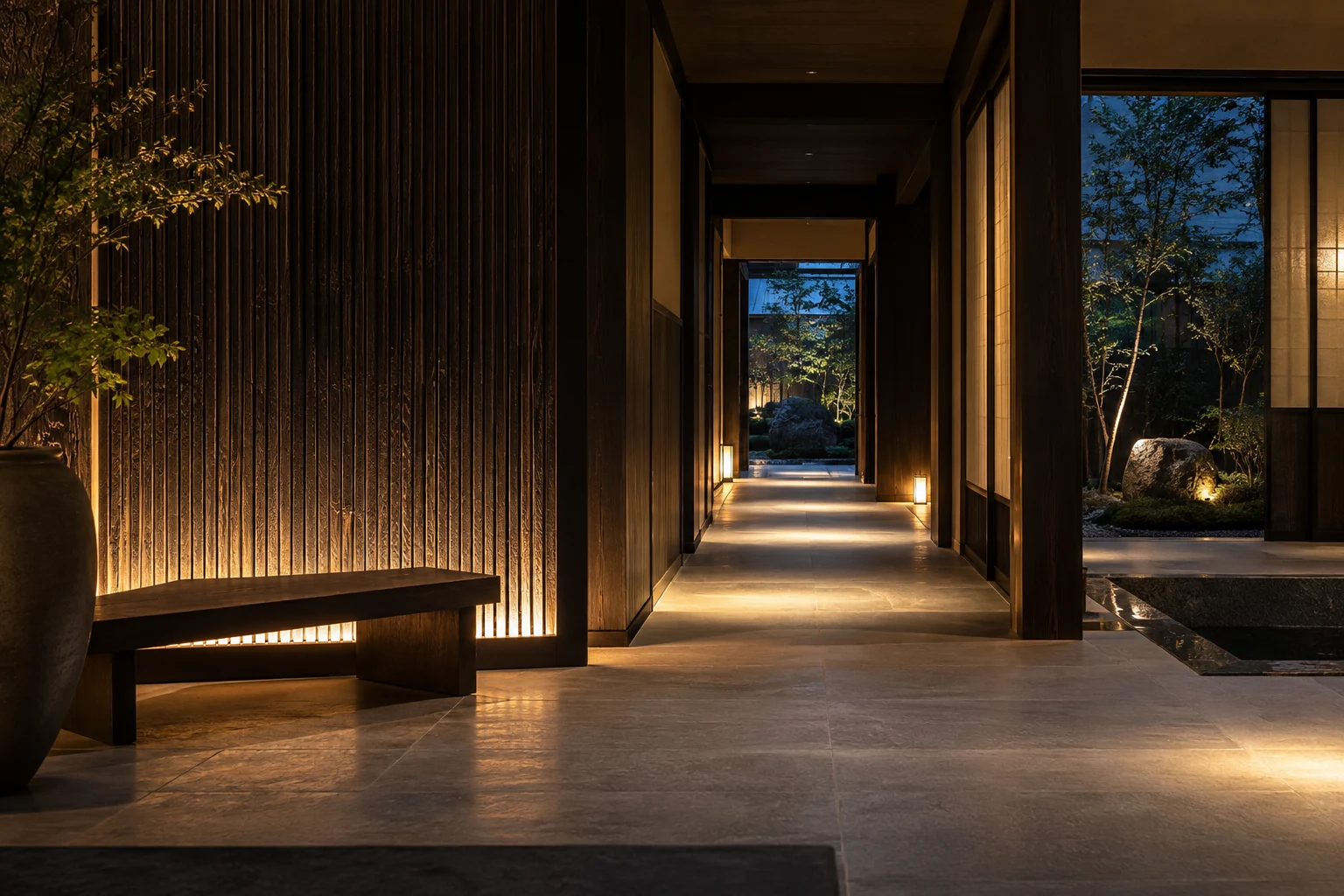 Nocturne House — architectural lighting project